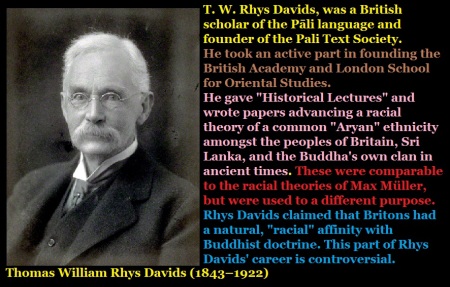 T W Rhys Davids Buddhist scholar