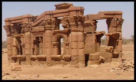Temple at Nubia, Sudan, Africa