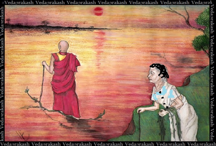 Bodhidharma-Tamil mythologization-travelling by bamboo